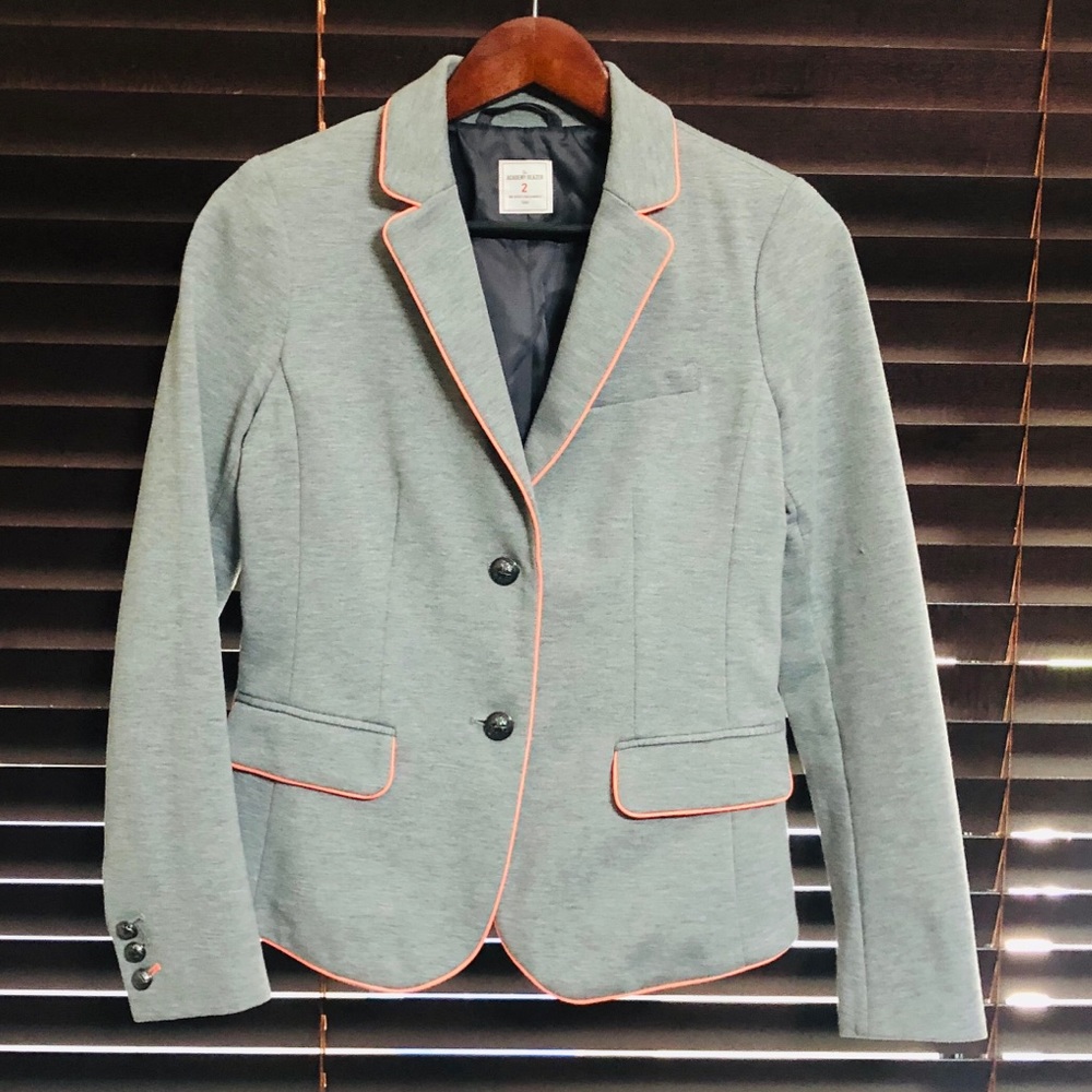 Gap Academy Blazer grey with pink piping